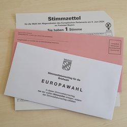 Briefwahlunterlagen Europawahl